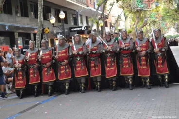 Desfile de gala Moros y Cristianos Dénia 2017 – Filà Cavallers del Me’n Fot