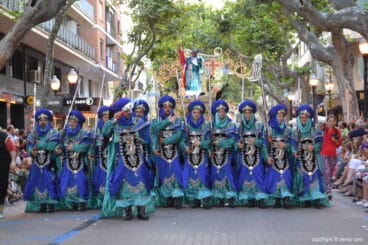 Capitanía mora 2017 Filà Amazigh – Escuadra Escolta del Abanderado