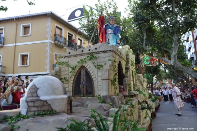 32 capitania mora 2017 fila amazigh carroza del abanderado