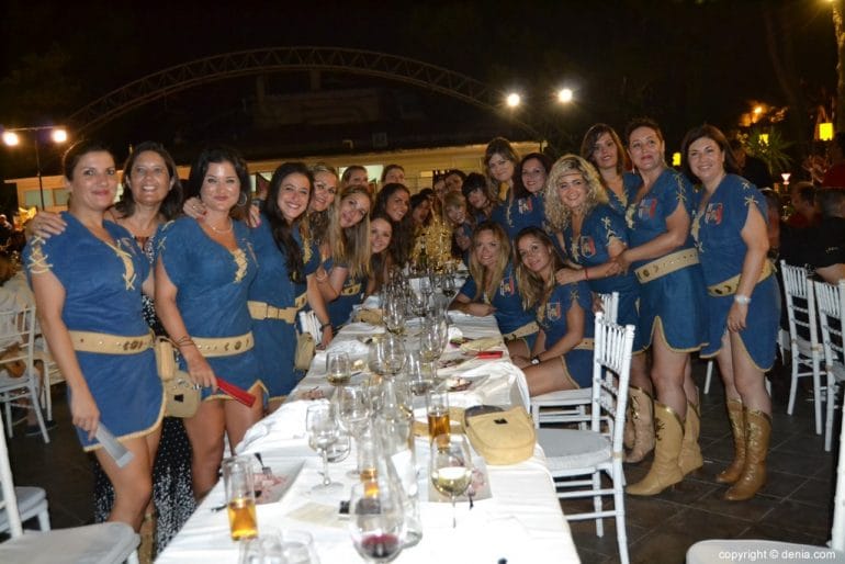 Cena de Gala Moros y Cristianos Dénia 2017 - Filà Almogàvers