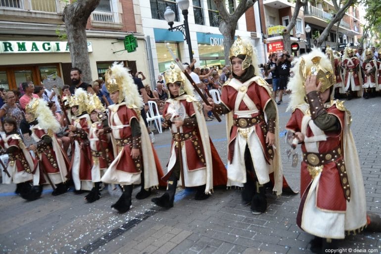 Desfile infantil Dénia 2017 - Filà Hospitalaris