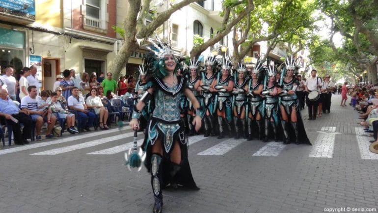 Capitanía Filà Templaris - Escuadra de las cazadoras del Coll de Pous