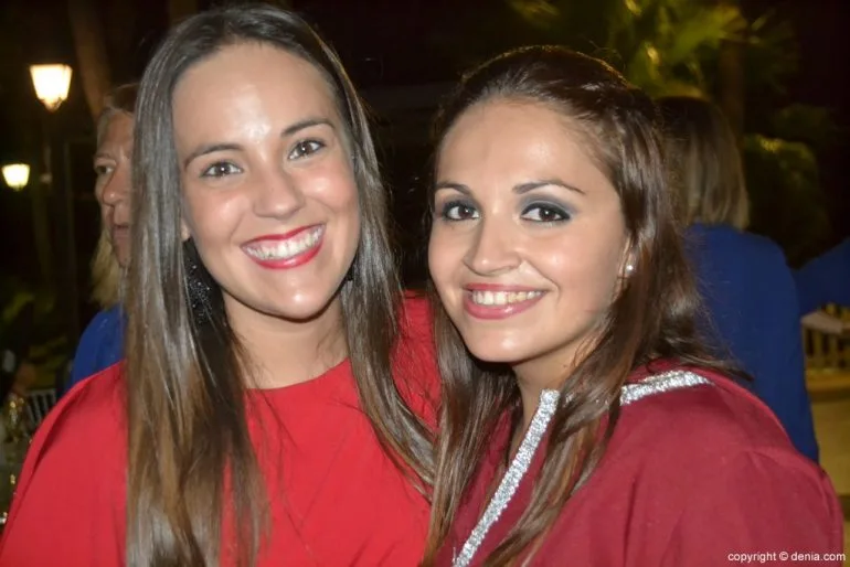 Cena de Gala Moros y Cristianos Dénia 2017 - Melani y Pili