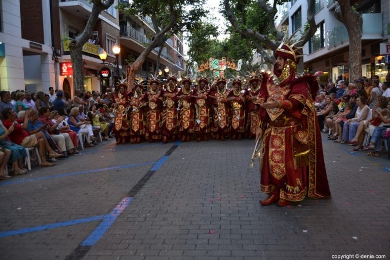 Desfile de gala Moros y Cristianos Dénia 2017 - Filà Bereberes