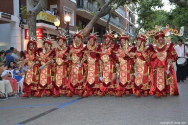 Desfile de gala Moros y Cristianos Dénia 2017 – Filà Bereberes