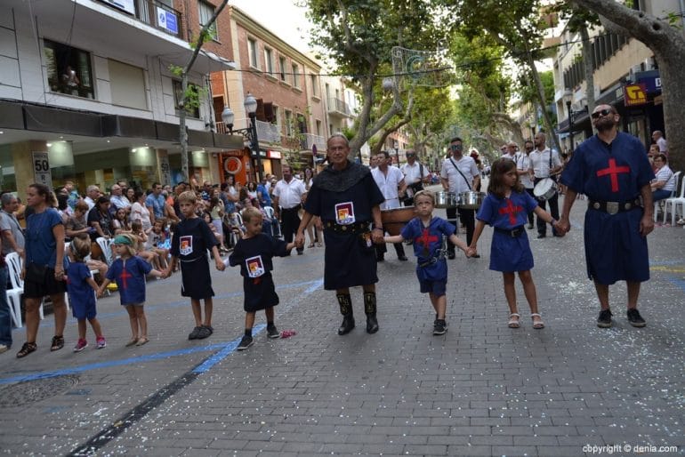 Desfile infantil Dénia 2017 - Filà Cavallers