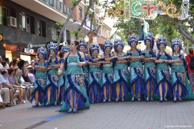 38 capitania mora 2017 fila amazigh escuadra escolta de la capitana