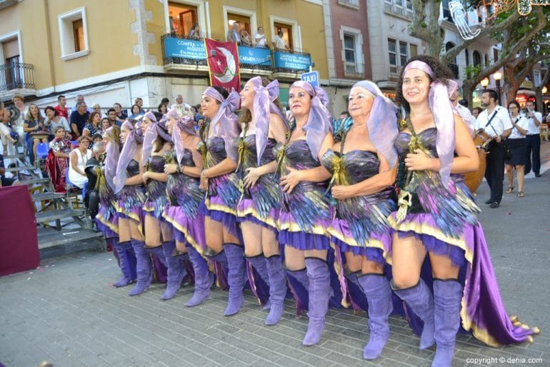 Desfile de gala Moros y Cristianos Dénia 2017 - Filà Piratas Berberiscas