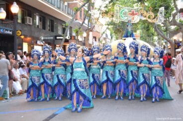 Capitanía mora 2017 Filà Amazigh – Escuadra Escolta de la Capitana
