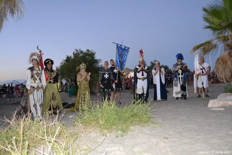 Desembarco Moros y Cristianos Dénia 2017 - Firma de la tregua