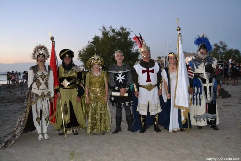Desembarco Moros y Cristianos Dénia 2017 - Firma de la tregua