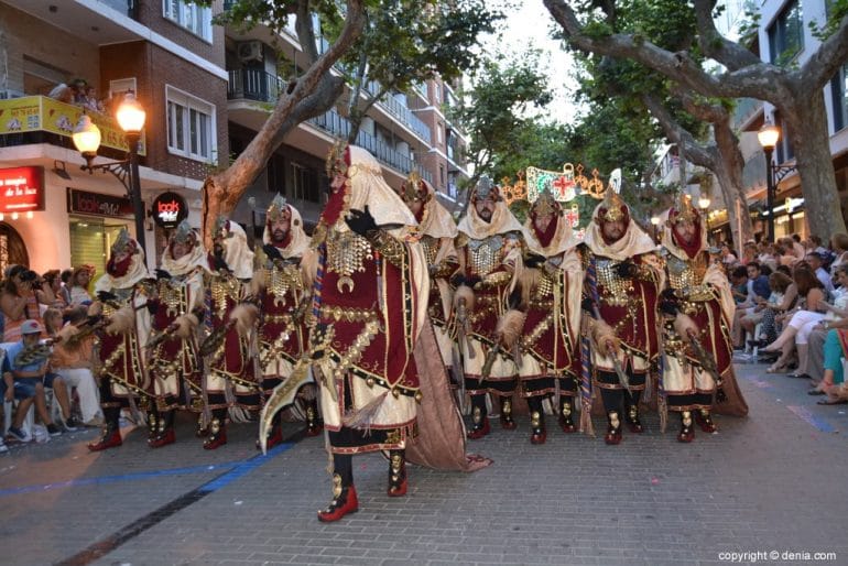 Desfile de gala Moros y Cristianos Dénia 2017 - Filà Abencerrajes