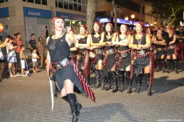 Entraeta de la recepción de la capitanía cristiana 2017 – filà Piratas Berberiscas