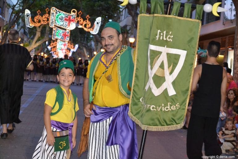 Desfile de gala Moros y Cristianos Dénia 2017 - Filà Almorávides
