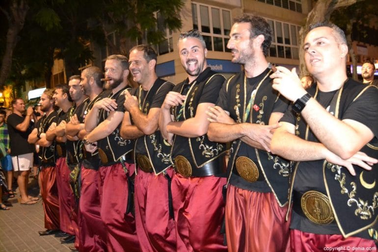 Entraeta de la recepción de la capitanía cristiana 2017 - filà Abencerrajes