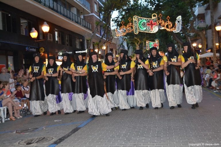 Desfile de gala Moros y Cristianos Dénia 2017 - Filà Almorávides