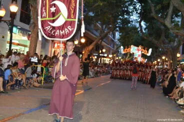 Desfile de gala Moros y Cristianos Dénia 2017 – Filà Alkamar