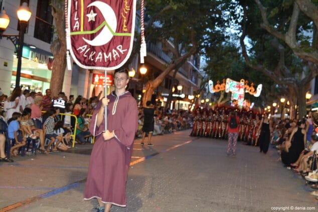 48 desfile de gala moros y cristianos denia 2017 fila alkamar