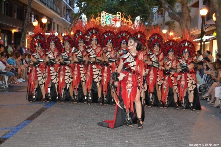 Desfile de gala Moros y Cristianos Dénia 2017 - Filà Alkamar