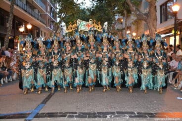 Desfile de gala Moros y Cristianos Dénia 2017 – Filà Alkamar