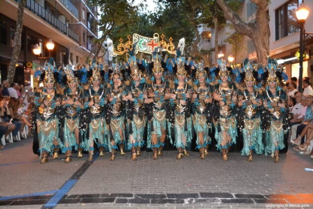 50 desfile de gala moros y cristianos denia 2017 fila alkamar