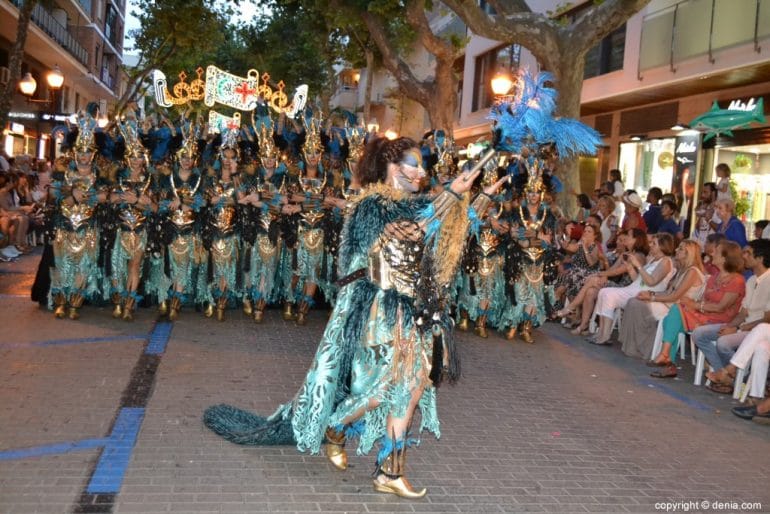 Desfile de gala Moros y Cristianos Dénia 2017 - Filà Alkamar