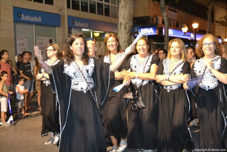 Entraeta de la recepción de la capitanía cristiana 2017 - filà Alkamar