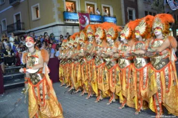 Desfile de gala Moros y Cristianos Dénia 2017 – Filà Alkamar