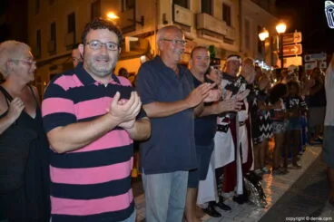 Entraeta de la recepción de la capitanía cristiana 2017 – concejal y alcalde