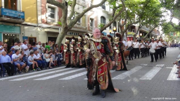 57 desfile de gala moros y cristianos denia 2017 fila mozarabes