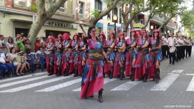 58 desfile de gala moros y cristianos denia 2017 fila almogavers