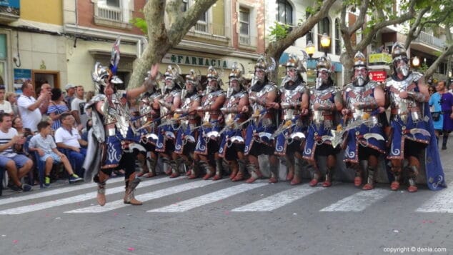 59 desfile de gala moros y cristianos denia 2017 fila deniers