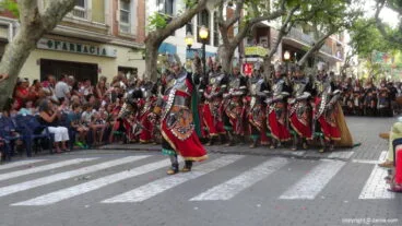 Desfile de gala Moros y Cristianos Dénia 2017 – Filà Deniers