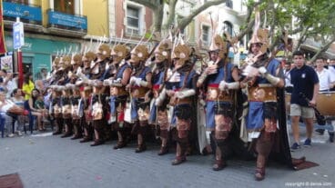 Desfile de gala Moros y Cristianos Dénia 2017 – Filà Deniers