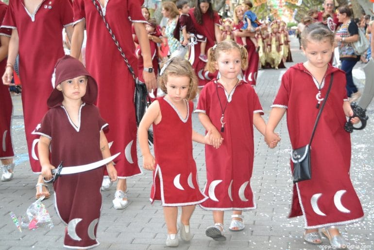 Desfile infantil Dénia 2017 - Filà Alkamar