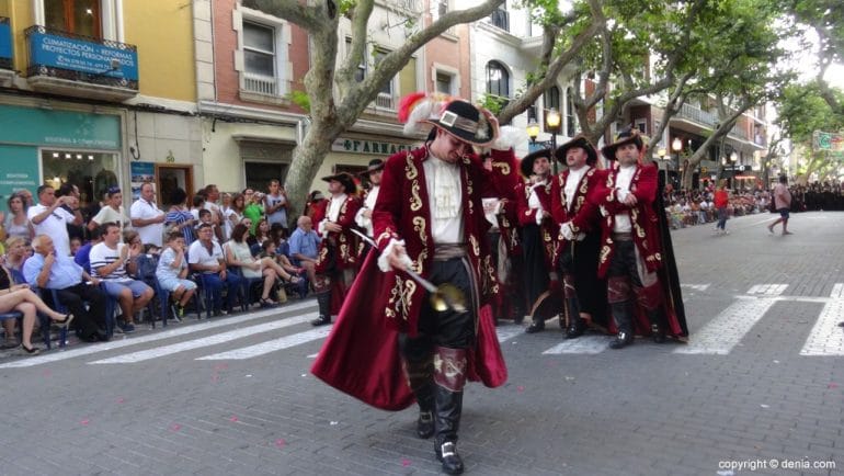 Desfile de gala Moros y Cristianos Dénia 2017 - Filà Marins Corsaris