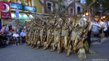Desfile de gala Moros y Cristianos Dénia 2017 – Filà Amiries