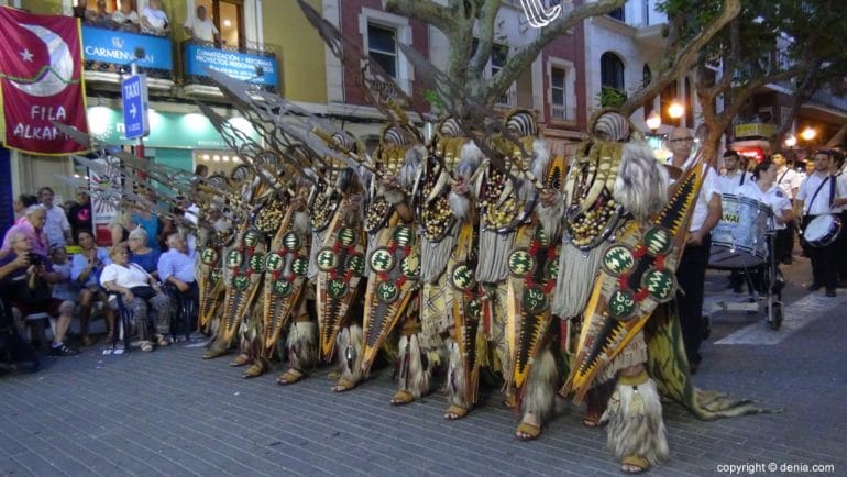 Desfile de gala Moros y Cristianos Dénia 2017 - Filà Amiries