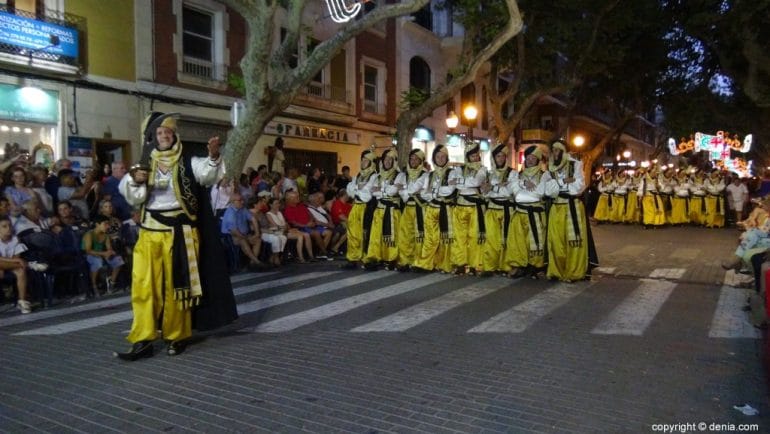 Desfile de gala Moros y Cristianos Dénia 2017 - Filà Walies