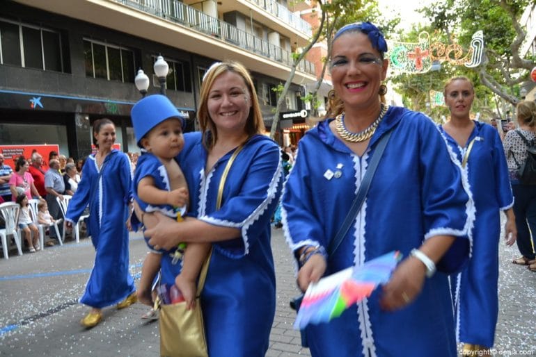 Desfile infantil Dénia 2017 - Filà Amazigh