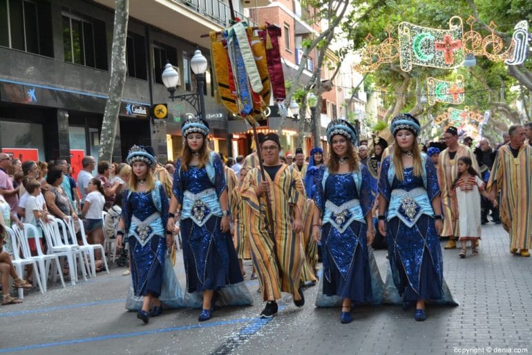 Desfile infantil Dénia 2017 - Filà Walies