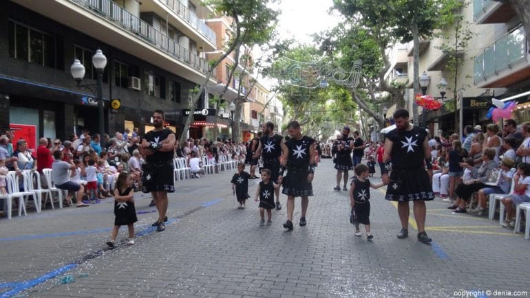 Desfile infantil Dénia 2017 - Filà Hospitalaris