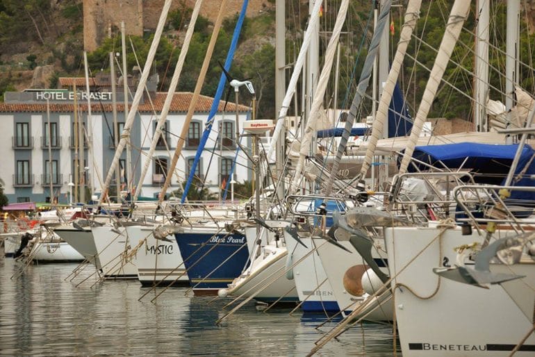 Amarres Marina El Portet