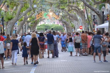 ambiente de la calle marques de campo