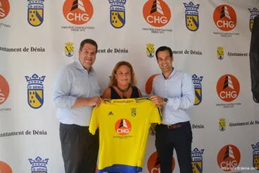 Carlos y Luis Borho junto a Gema Estrela