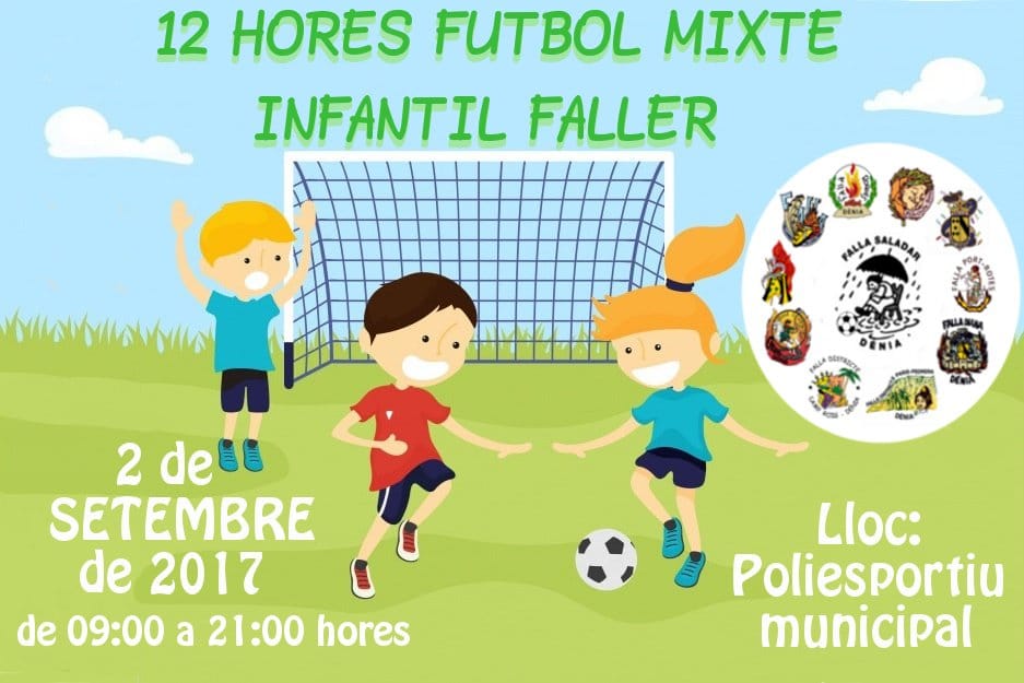 cartel 12 horas futbol fallero mixto