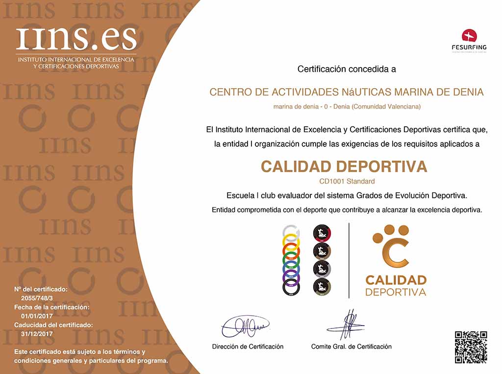 certificado