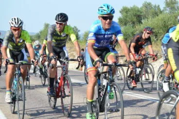 ciclistas de la uc montgo ulb en la prueba de alfarrasi