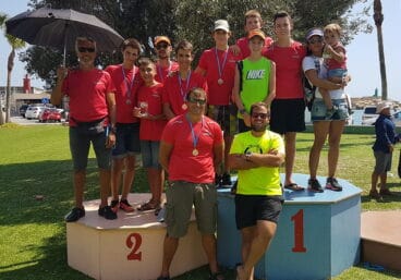equipo de palistas del rcn denia