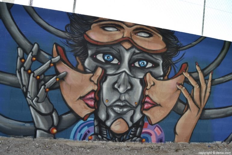 Grafiti de Juan Luis Serrano